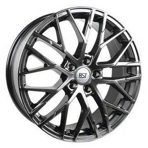 Авто диск Rst R019 5x108 R19 литой серебристый темный et46 d63,4