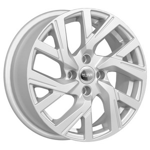 Авто диск K&K Kc1030 Сильвер 4x100 R15 литой серебристый et37 d60,1