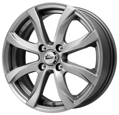 Авто диск Ifree Дайс Хай Вэй 4x108 R15 литой серебристый темный et45 d63,4