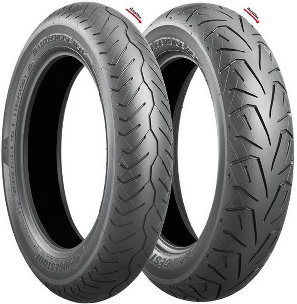 Мотошина Bridgestone Battlecruise H50 160/70b17 73V, WAR, discount задняя |TL, бескамерная|год производства 2022г.|Омологация|