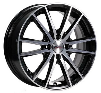 Авто диск X'Trike X-129 4x108 R16 литой серебристый темный с полировкой et32 d65,1