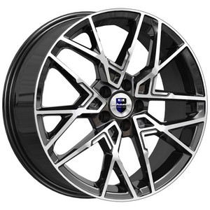 Авто диск K&K Вудроф Алмаз Черный 5x114,3 R18 литой черный с полировкой et35 d60,1