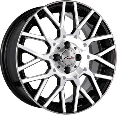 Авто диск X'Trike X-131 5x108 R17 литой черный с полировкой et45 d67,1