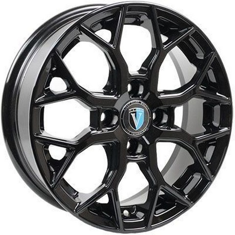 Авто диск Venti 1419 4x98 R14 литой черный et35 d58,6