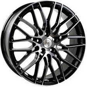 Авто диск Tech Line 901 5x114,3 R19 литой черный с полировкой et45 d67,1