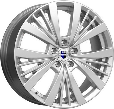 Авто диск K&K Марвел Сильвер 5x114,3 R19 литой серебристый et45 d67,1