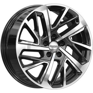 Авто диск Skad Kl372 Алмаз 5x108 R17 литой черный с полировкой et33 d60,1