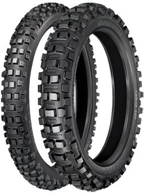 Мотошина Bridgestone Gritty Ed04 120/90-18 65P, WAR задняя |ТТ,камерная|Омологация (Yamaha)|