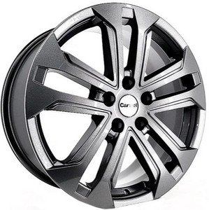 Авто диск Carwel Куж 5x114,3 R18 литой серебристый темный et50 d54,1