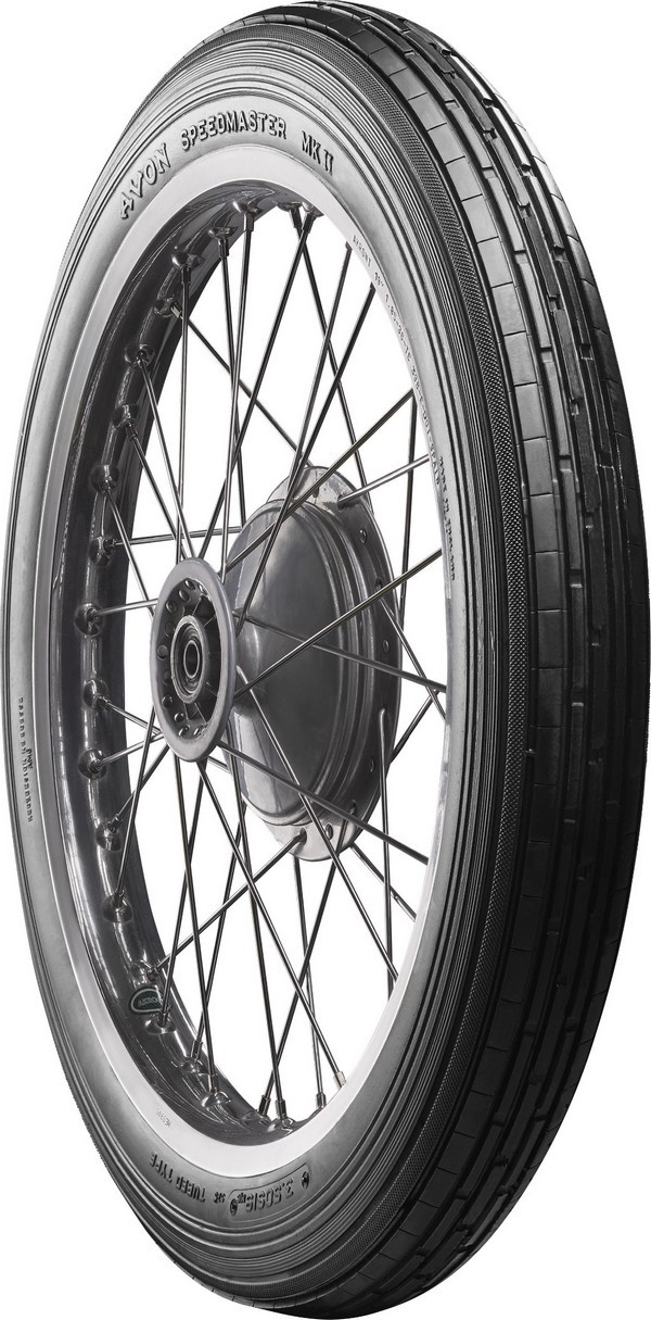 Мотошина Avon Speedmaster Mkii 3,5-19 57S, discount передняя |ТТ,камерная|год производства 2022г.|