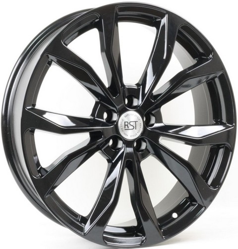 Авто диск Rst R009 5x108 R19 литой черный et36 d65,1