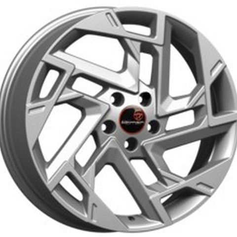 Авто диск Vector 270 5x108 R19 литой серебристый et46 d63,4