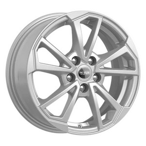 Авто диск K&K Кс1005 Сильвер 5x100 R15 литой серебристый et40 d57,1