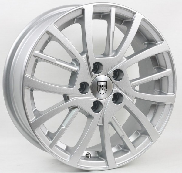 Авто диск Tech Line 548 4x100 R15 литой серебристый et45 d60,1