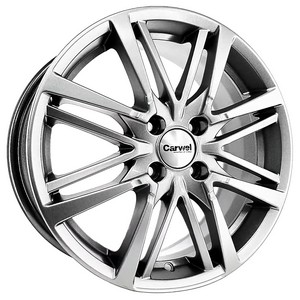 Авто диск Carwel Бустах 4x100 R16 литой серебристый et50 d60,1