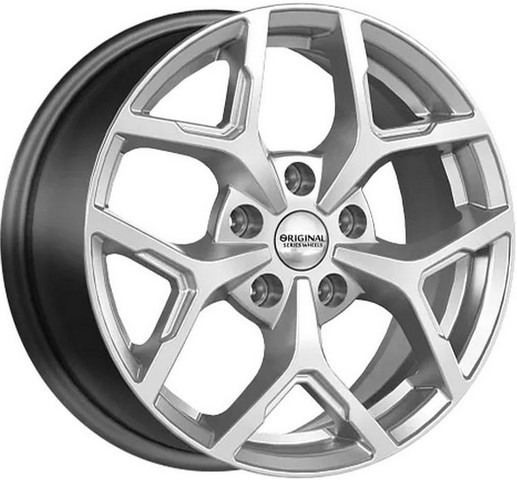 Авто диск Skad Kl368 Селена 5x112 R16 литой серебристый et43 d57,1